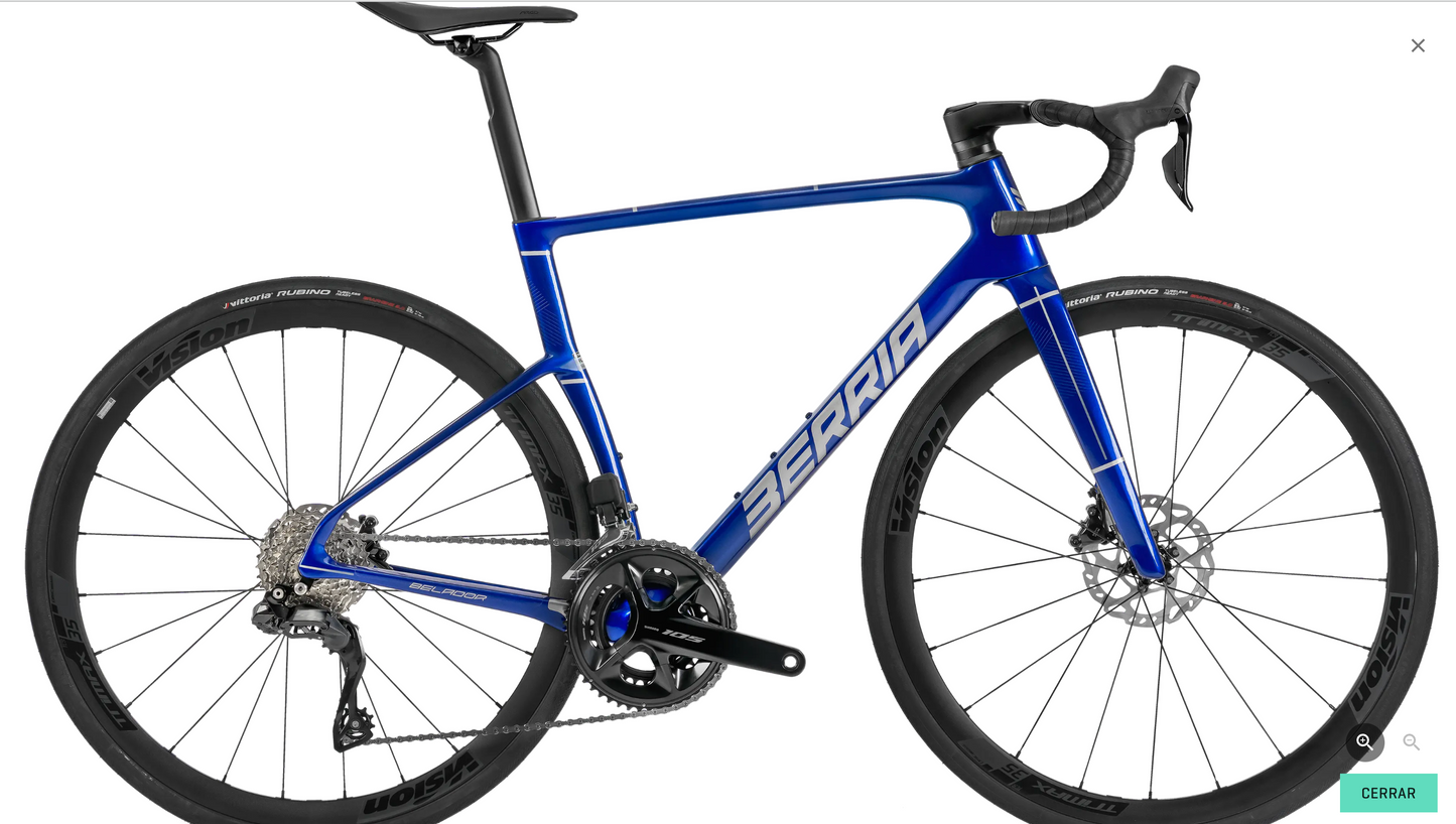Belador Pro 105 Di2 L Blue Ocean 57